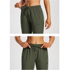 image:imagebaleaf 1517 Hiking Shorts for Women Bermuda Long Shorts with Zipper Pockets Quick Dry Lightweight for Travel Outdoor15ingreen