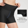 image:imagebaleaf Womens 3568 High Waisted Swim Shorts Tummy Control Swimsuits Bottoms Modest Board Shorts UPF 50Black