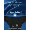 image:imagebaleaf Womens 3568 High Waisted Swim Shorts Tummy Control Swimsuits Bottoms Modest Board Shorts UPF 50Blue