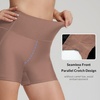 image:imagebaleaf Womens 3568 High Waisted Swim Shorts Tummy Control Swimsuits Bottoms Modest Board Shorts UPF 50Brown