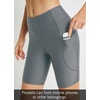 image:imagebaleaf Womens 3568 High Waisted Swim Shorts Tummy Control Swimsuits Bottoms Modest Board Shorts UPF 50Grey