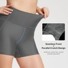 image:imagebaleaf Womens 3568 High Waisted Swim Shorts Tummy Control Swimsuits Bottoms Modest Board Shorts UPF 50Grey