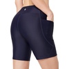 image:imagebaleaf Womens 3568 High Waisted Swim Shorts Tummy Control Swimsuits Bottoms Modest Board Shorts UPF 50Navy