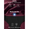 image:imagebaleaf Womens 3568 High Waisted Swim Shorts Tummy Control Swimsuits Bottoms Modest Board Shorts UPF 50Wine