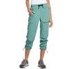 image:imagebaleaf Womens Hiking Pants Quick Dry Lightweight Water Resistant Elastic Waist Cargo Pants for All Seasons31green