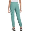 image:imagebaleaf Womens Hiking Pants Quick Dry Lightweight Water Resistant Elastic Waist Cargo Pants for All Seasons31green