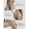 image:imagebaleaf Flare Leggings for Women Tummy Control with Pockets Yoga Pants High Waisted No Front Seam Bootcut PantsKhaki