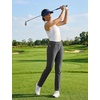 image:imagebaleaf Womens Golf Pants 27 Casual Work Travel Rivet High Waist PocketsDark Gray