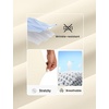image:imagebaleaf Womens Golf Pants 27 Casual Work Travel Rivet High Waist PocketsPink