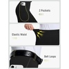 image:imagebaleaf Womens Horse Riding Pants Full Seat Silicone Equestrian Breeches Horseback Riding Tights Storage PocketsBlack