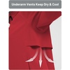 image:imagebaleaf Womens Rain Jackets Waterproof Packable Reflective Windbreaker Running Cycling Lightweight Jacket Hiking Gear HoodedRed