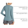 image:imagebaleaf Womens Soft Athletic TShirt02heather Light Blue