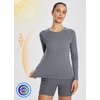 image:imagebaleaf Womens Soft Athletic TShirt03heather Light Grey