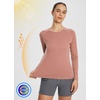 image:imagebaleaf Womens Soft Athletic TShirt05heather Orange Red