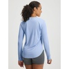 image:imagebaleaf Womens Sun Shirts UPF 50 UV Protection Long Sleeve V Neck Lightweight Breathable Quick Dry Tops Hiking RunningLight Blue