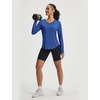 image:imagebaleaf Womens Sun Shirts UPF 50 UV Protection Long Sleeve V Neck Lightweight Breathable Quick Dry Tops Hiking RunningRoyal Blue