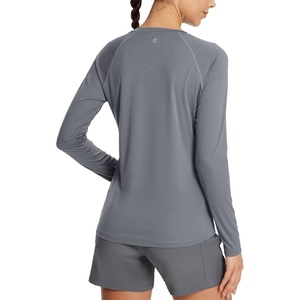 image:imagebaleaf Womens Soft Athletic TShirt03heather Light Grey