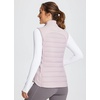 image:imagebaleaf Womens Lightweight Warm Puffer Vest Winter Running Sleeveless Jacket  Zip Pockets amp Soft Curve Design Windproof WaterResistant and Noiseless Fabric Suitable for Running Hiking in 20F60FLight Purple
