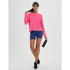 image:imagebaleaf Womens Long Sleeve Workout Tops Running Sun Shirts Split Back  UPF 50 Quick Dry Lightweight Breathable Moisturewicking SPF UV for Athletic Gym Hiking Tennis OutdoorPink