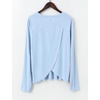 image:imagebaleaf Womens Long Sleeve Workout Tops Running Sun Shirts Split Back  UPF 50 Quick Dry Lightweight Breathable Moisturewicking SPF UV for Athletic Gym Hiking Tennis OutdoorLight Blue