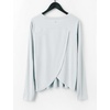 image:imagebaleaf Womens Long Sleeve Workout Tops Running Sun Shirts Split Back  UPF 50 Quick Dry Lightweight Breathable Moisturewicking SPF UV for Athletic Gym Hiking Tennis OutdoorCool Gray