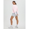 image:imagebaleaf Womens Long Sleeve Workout Tops Running Sun Shirts Split Back  UPF 50 Quick Dry Lightweight Breathable Moisturewicking SPF UV for Athletic Gym Hiking Tennis OutdoorLight Pink