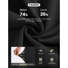 image:imagebaleaf High Waisted Leggings for Women Tummy Control Yoga Workout Pants  25 Workout Leggings with Back Waist Pocket Ultra Soft Medium SupportBlack