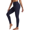image:imagebaleaf High Waisted Leggings for Women Tummy Control Yoga Workout Pants  25 Workout Leggings with Back Waist Pocket Ultra Soft Medium SupportNavy Blue