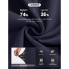 image:imagebaleaf High Waisted Leggings for Women Tummy Control Yoga Workout Pants  25 Workout Leggings with Back Waist Pocket Ultra Soft Medium SupportNavy Blue