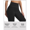 image:imagebaleaf Leggings with Pockets for Women No Front Seam High Waisted Yoga Pants Soft Lightweight Workout Leggings 25Black