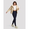 image:imagebaleaf Leggings with Pockets for Women No Front Seam High Waisted Yoga Pants Soft Lightweight Workout Leggings 25Navy Blue