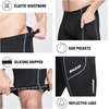 image:imagebaleaf Mens Padded Bike Shorts Cycling Road Biking Riding Bicycle Cycle Wear Pockets UPF 50 MTB Accessories TightsClassicblue