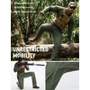 image:imagebaleaf Mens Tactical Pants with 10 Pockets Durable EDC Combat Pants  Breathable Ripstop WrinkleFree StraightLeg Pants for Military and Law Enforcement Hiking WellOrganized StorageArmy Green