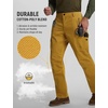 image:imagebaleaf Mens Tactical Pants with 10 Pockets Durable EDC Combat Pants  Breathable Ripstop WrinkleFree StraightLeg Pants for Military and Law Enforcement Hiking WellOrganized StorageBuckthorn Brown