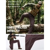 image:imagebaleaf Mens Tactical Pants with 10 Pockets Durable EDC Combat Pants  Breathable Ripstop WrinkleFree StraightLeg Pants for Military and Law Enforcement Hiking WellOrganized StorageDark Brown