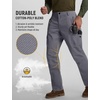 image:imagebaleaf Mens Tactical Pants with 10 Pockets Durable EDC Combat Pants  Breathable Ripstop WrinkleFree StraightLeg Pants for Military and Law Enforcement Hiking WellOrganized StorageDark Gray