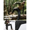 image:imagebaleaf Mens Tactical Pants with 10 Pockets Durable EDC Combat Pants  Breathable Ripstop WrinkleFree StraightLeg Pants for Military and Law Enforcement Hiking WellOrganized StorageBlack