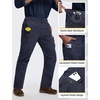 image:imagebaleaf Mens Tactical Pants with 10 Pockets Durable EDC Combat Pants  Breathable Ripstop WrinkleFree StraightLeg Pants for Military and Law Enforcement Hiking WellOrganized StorageNavy Blue