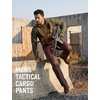 image:imagebaleaf Mens Tactical Pants with 10 Pockets Durable EDC Combat Pants  Breathable Ripstop WrinkleFree StraightLeg Pants for Military and Law Enforcement Hiking WellOrganized StorageDark Brown