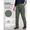 image:imagebaleaf Mens Tactical Pants with 10 Pockets Durable EDC Combat Pants  Breathable Ripstop WrinkleFree StraightLeg Pants for Military and Law Enforcement Hiking WellOrganized StorageArmy Green