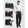 image:imagebaleaf Mens Waterproof Cycling Pants Bike Trousers BreathableBlack