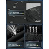 image:imagebaleaf Mens Waterproof Cycling Pants Bike Trousers BreathableBlack