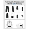 image:imagebaleaf Mens Waterproof Cycling Pants Bike Trousers BreathableBlack