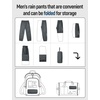 image:imagebaleaf Mens Waterproof Cycling Pants Bike Trousers BreathableDark Gray
