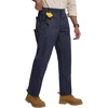 image:imagebaleaf Mens Carpenter Work Pants Ripstop Cargo Pants Stretch Workwear  Lightweight Utility Stretch Workwear with Pockets Tactical HikingNavy Blue
