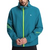 image:imagebaleaf Mens Cycling Rain Jackets Waterproof Windbreaker Raincoat Ligthweight Reflective Hooded Running Packable JacketBlue