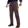 image:imagebaleaf Mens Tactical Pants with 10 Pockets Durable EDC Combat Pants  Breathable Ripstop WrinkleFree StraightLeg Pants for Military and Law Enforcement Hiking WellOrganized StorageDark Brown