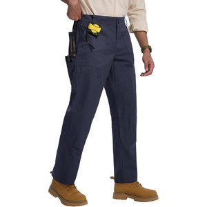 image:imagebaleaf Mens Carpenter Work Pants Ripstop Cargo Pants Stretch Workwear  Lightweight Utility Stretch Workwear with Pockets Tactical HikingNavy Blue