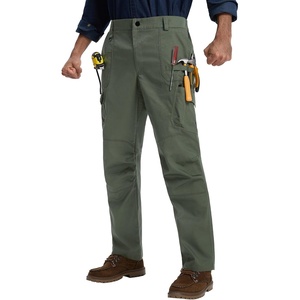 image:imagebaleaf Mens Tactical Pants with 10 Pockets Durable EDC Combat Pants  Breathable Ripstop WrinkleFree StraightLeg Pants for Military and Law Enforcement Hiking WellOrganized StorageArmy Green