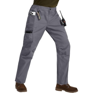 image:imagebaleaf Mens Tactical Pants with 10 Pockets Durable EDC Combat Pants  Breathable Ripstop WrinkleFree StraightLeg Pants for Military and Law Enforcement Hiking WellOrganized StorageDark Gray